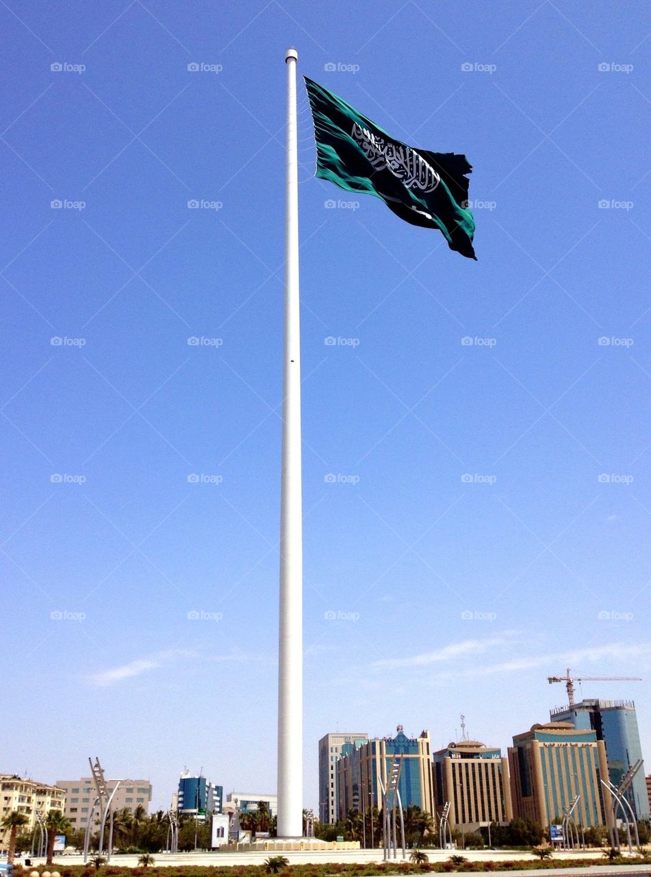 Tallest flagpole in the world 