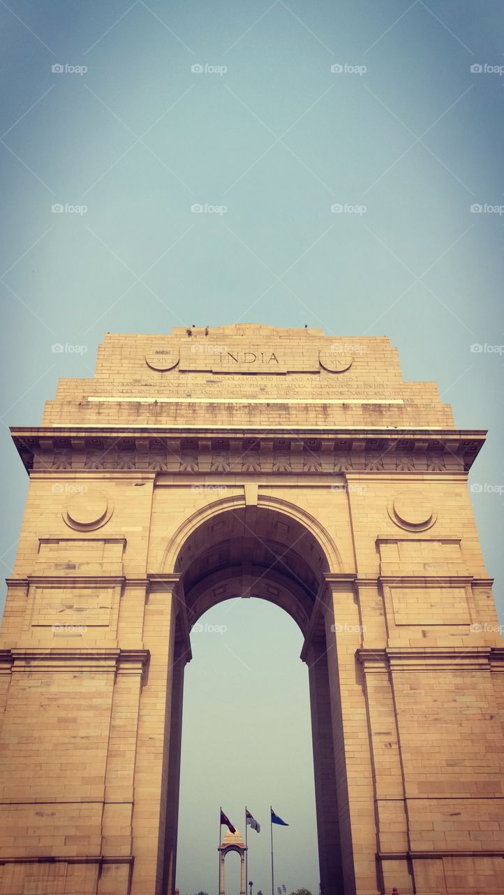 india gate, delhi, india
