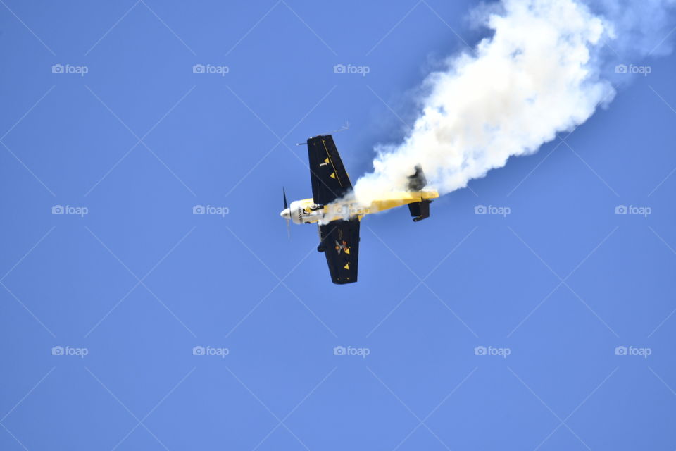 Exhibición aerea-Aerial display