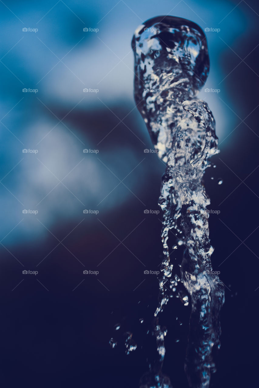 water experience,  splash macro shooting