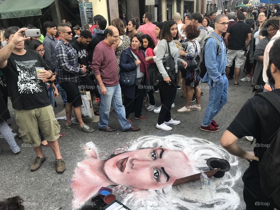 Arte urbana. Rio de Janeiro. Brasil.