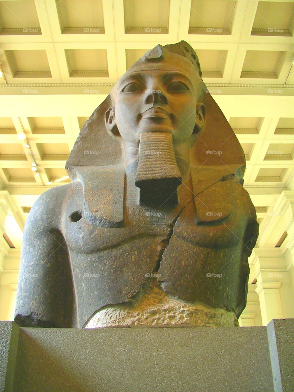 A statue in British Museum, UK
