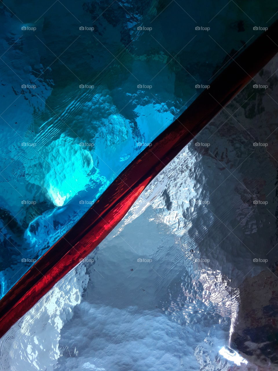 Red and blue abstract background