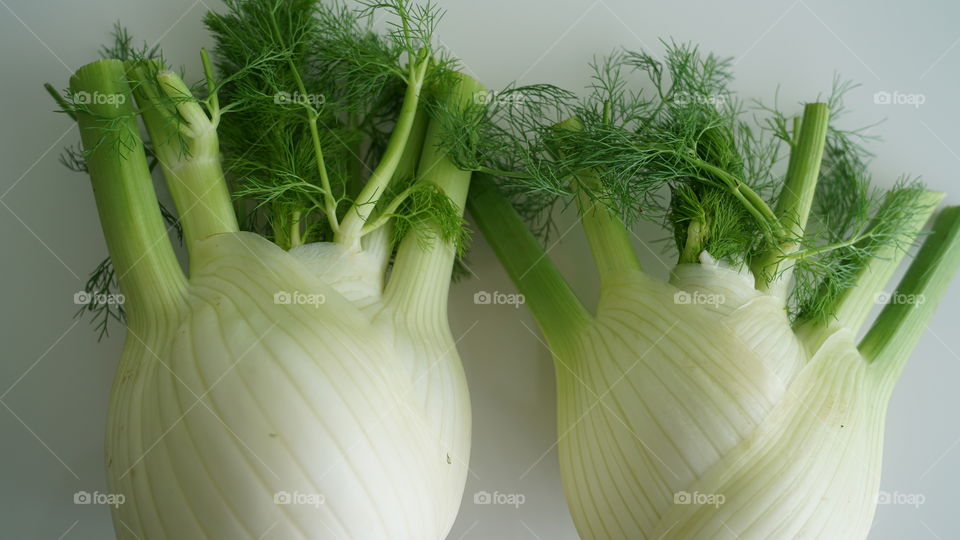Florence fennel bulbs.