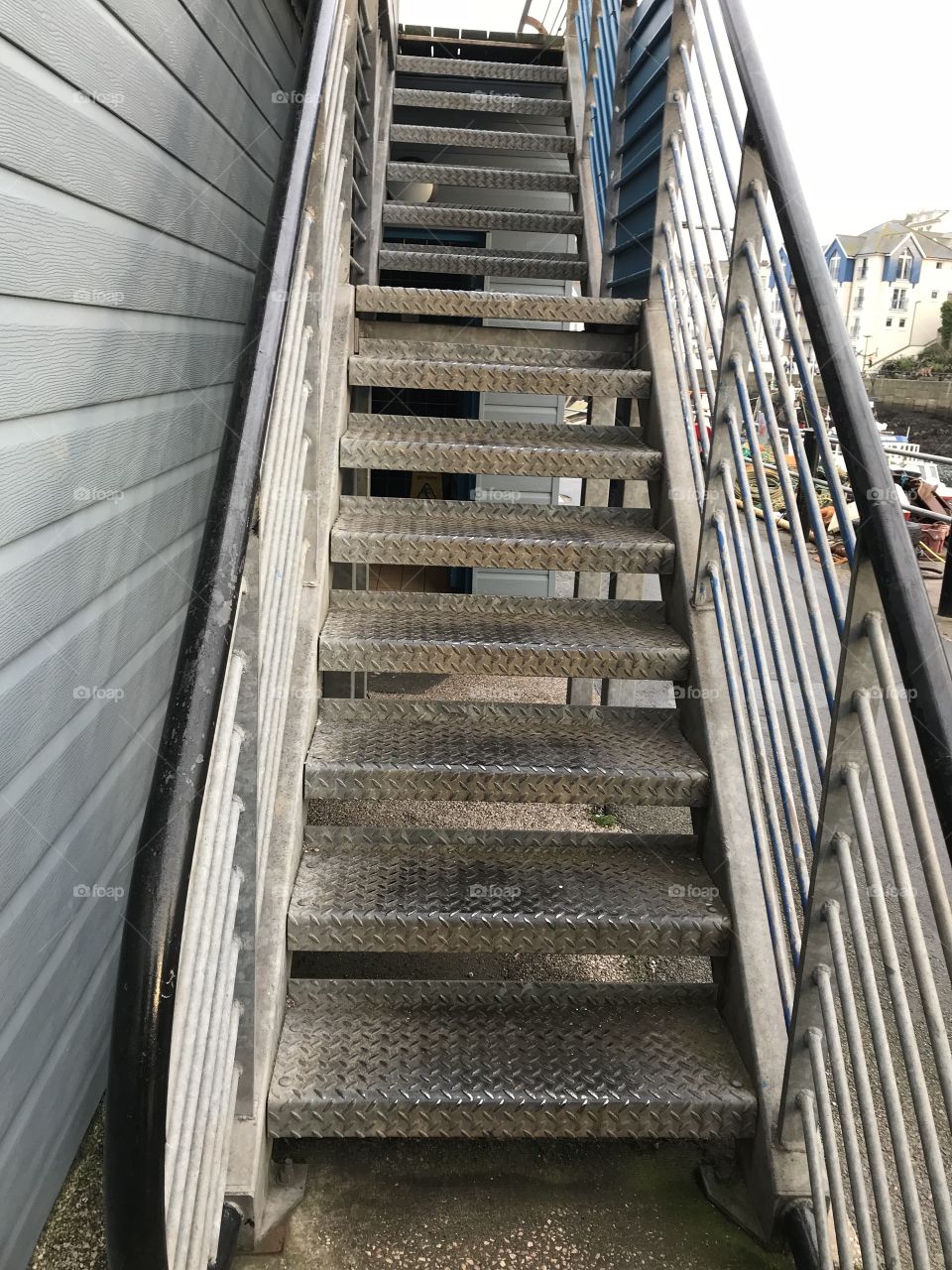 Steps to a platform of Devon Life