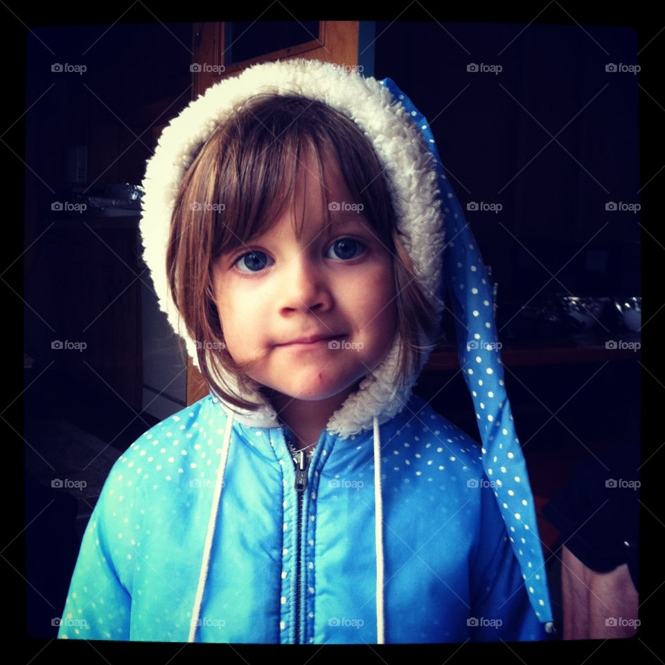 Child in coat