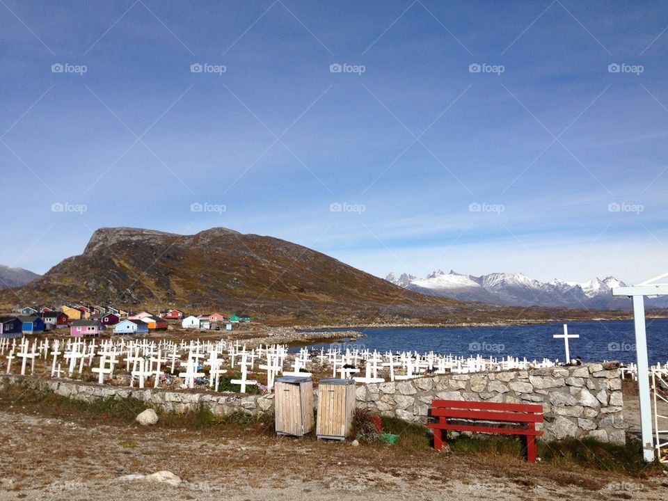 Cemetery in Greenland