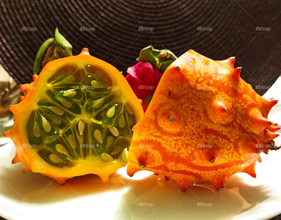 Kiwano fruit