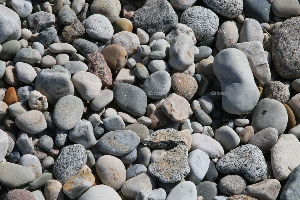 Beach stones 