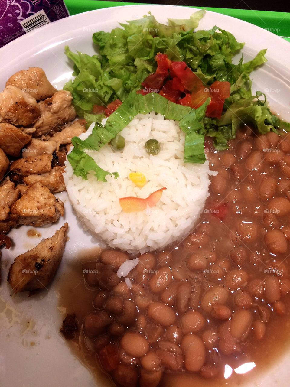 Hora do almoço é sempre assim: bem divertida!