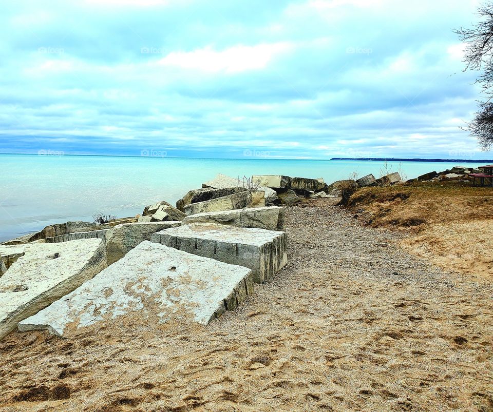 lake stones