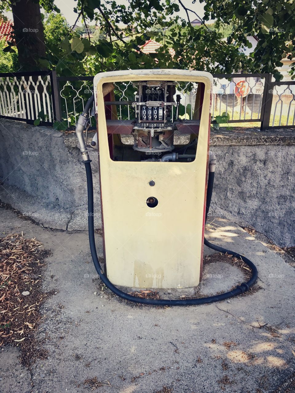 Vintage Fuel dispenser