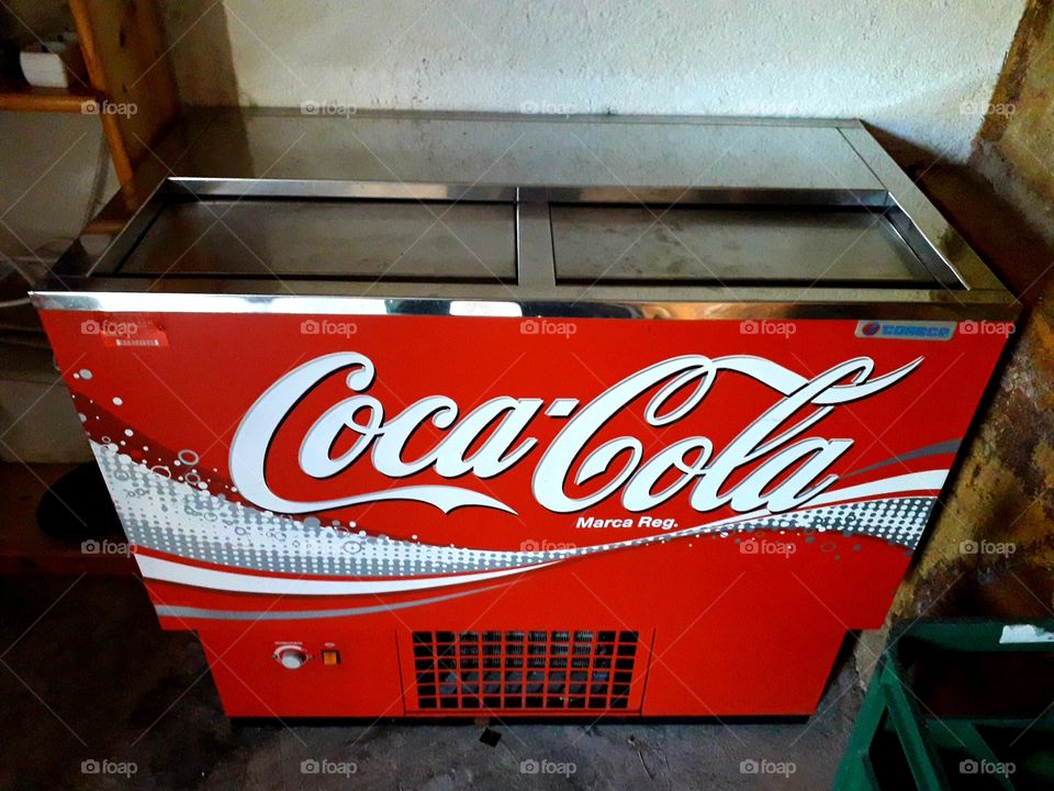 Coca cola fridge