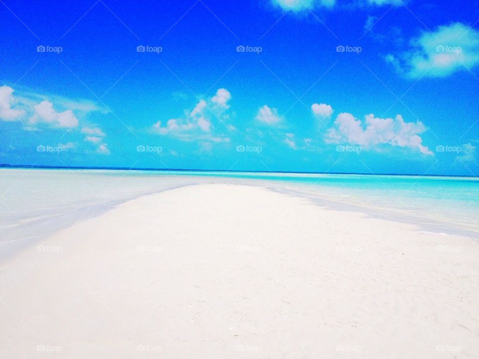 Sanbank in Eleuthera