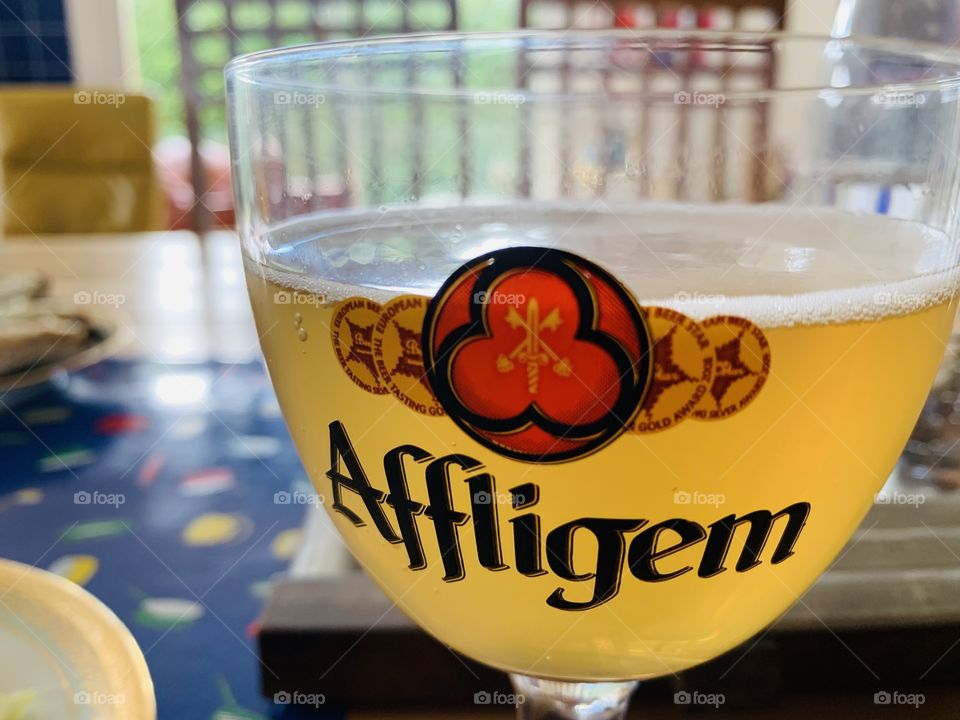 A beer as an aperitif :)