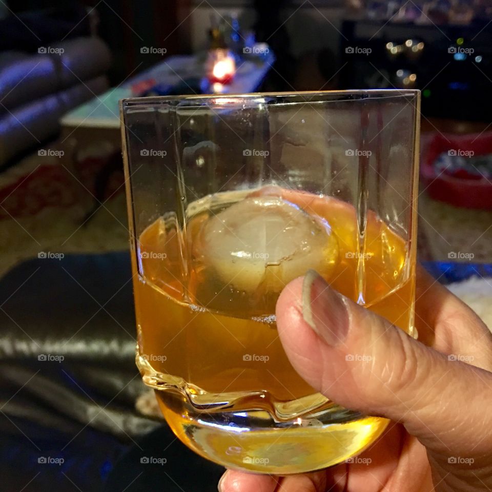 Drink on the Rocks before bed.