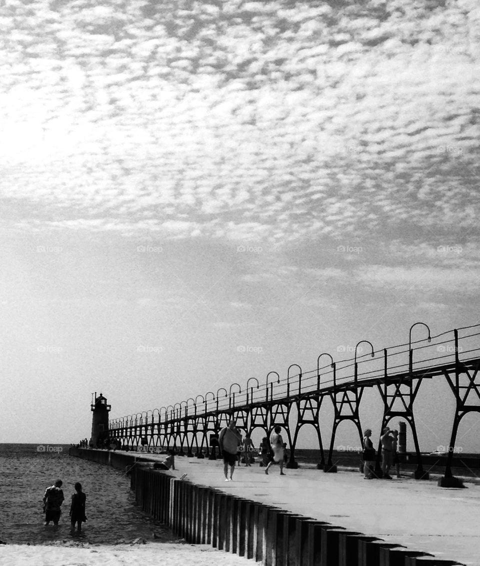 Lighthouse pier 