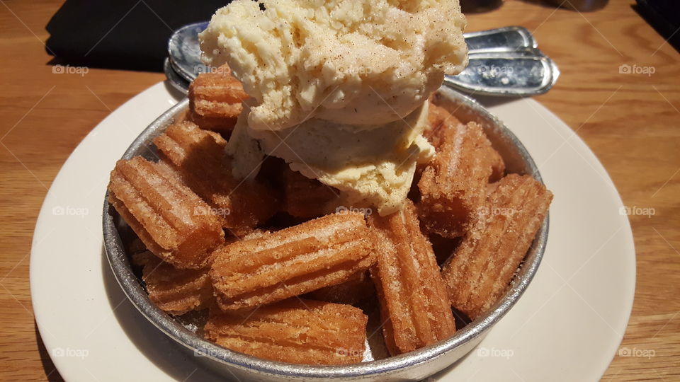 Churros & Ice Cream