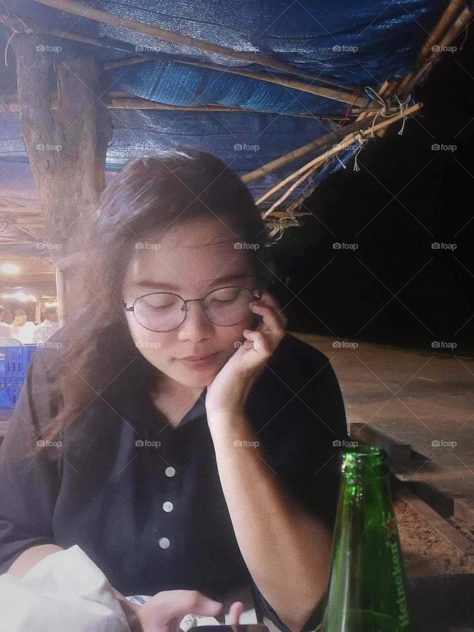 I'm sitting here thinking about something.