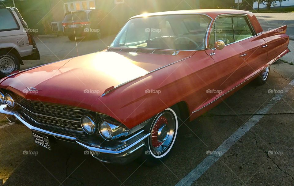 Red Classic Thunderbird