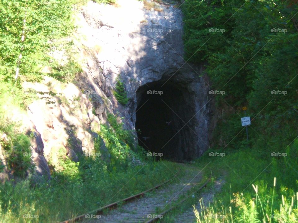 train tunnel