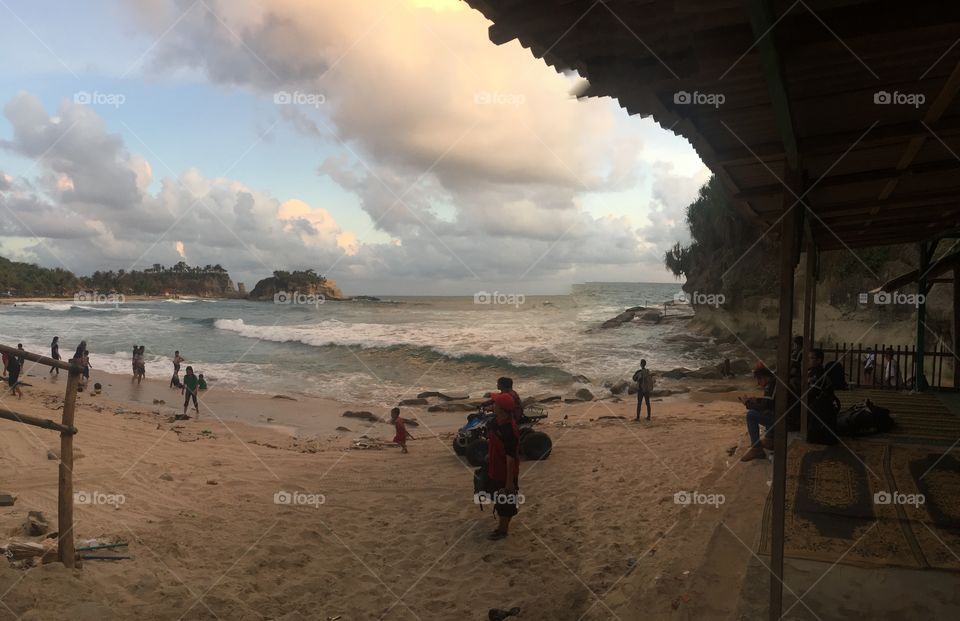 Klayar menjelang senja