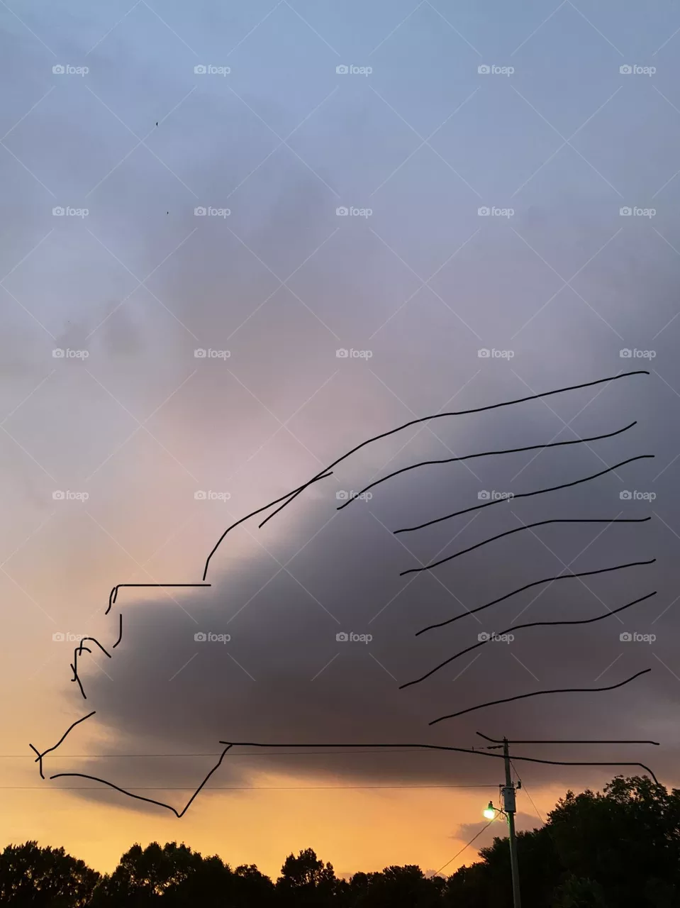 A face in the sky 