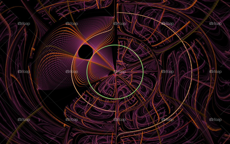 multicolored fractal