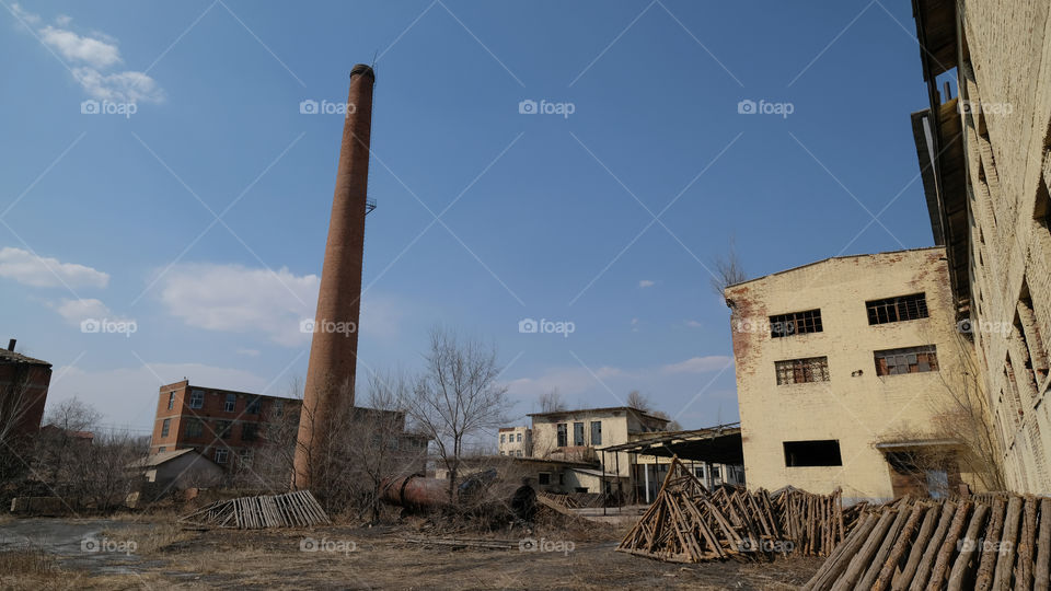 factory ruins