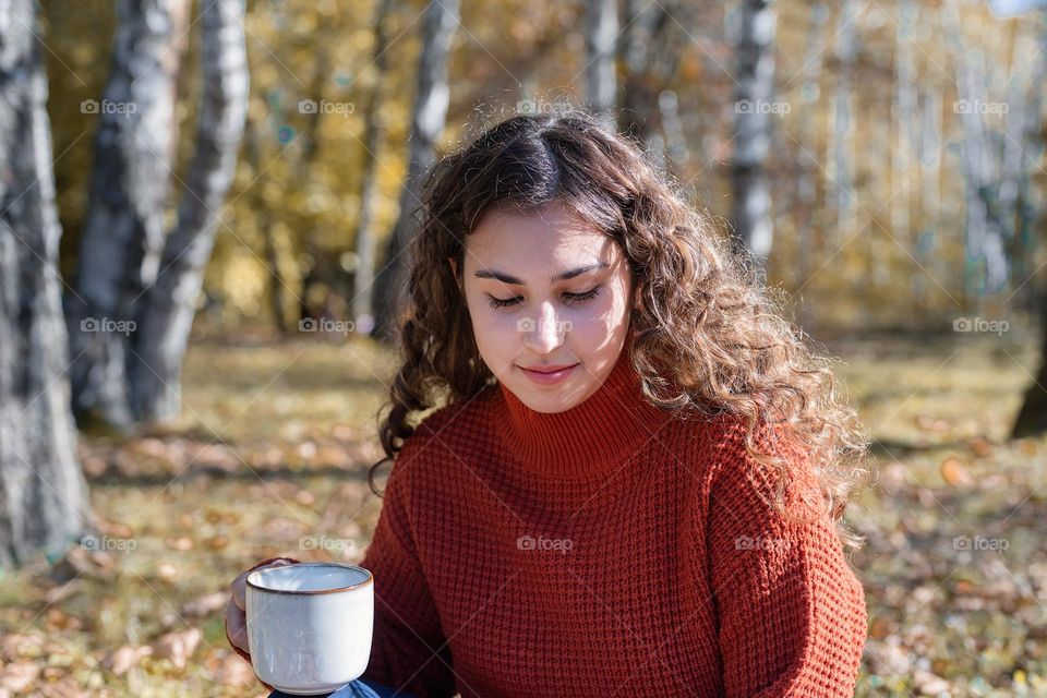 woman with beautiful hair