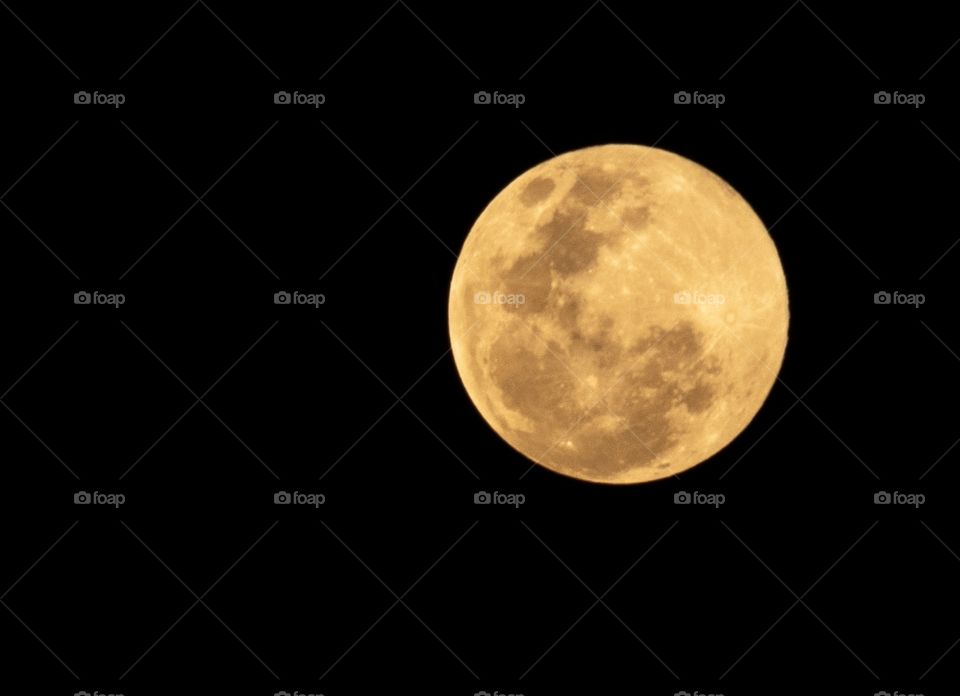 Bangkok/Thailand-February 19 2019:Biggest full moon in this year