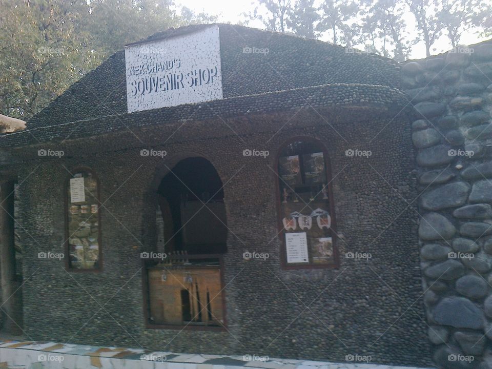 Rock Garden Chandigarh, is a sculpture garden made from waste material- A best tourist spot. Founded by NEK CHAND.