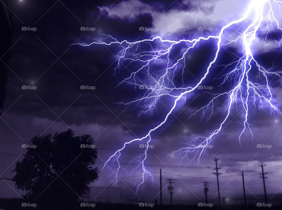 Beautiful night for a storm