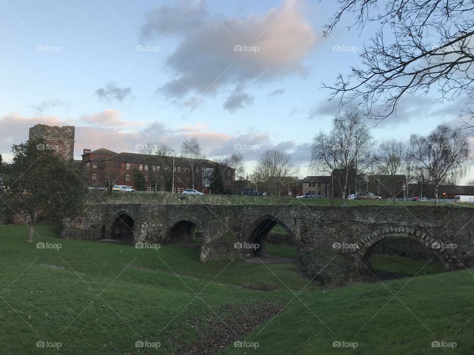 This attractive skyline is sure to warm the hearts of Devonians even though it’s a freezing cold day.