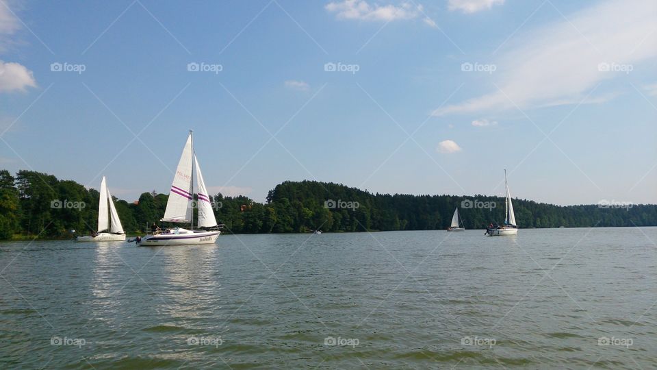 Water, Watercraft, No Person, Sailboat, Transportation System