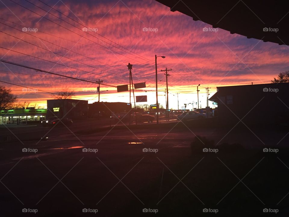 Nashville sunset