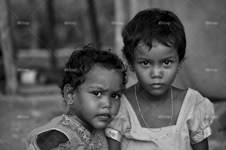 some of the tribal children still away from the school.