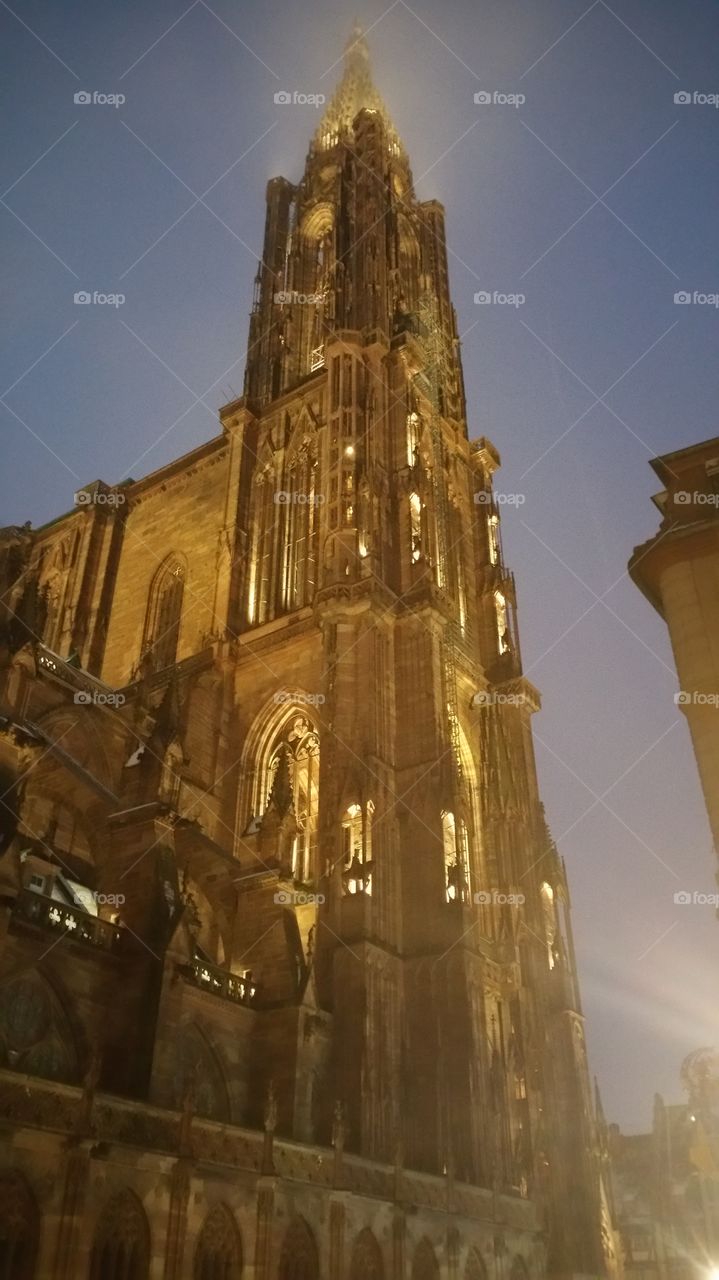 Strasbourg,  church Notre Dame de Strasbourg