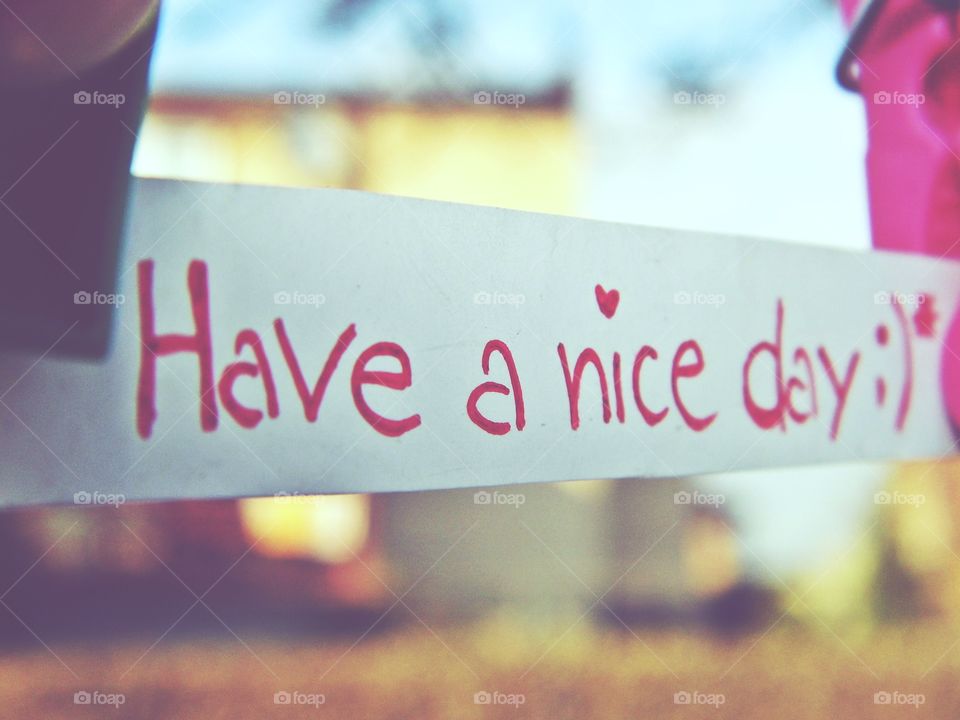 Close up of text on white paper