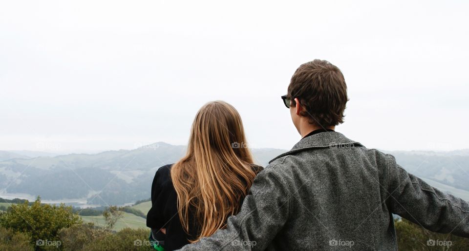 Landscape with couple 