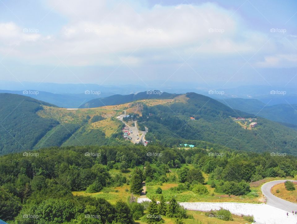 Mountains landscape in Bulgaria