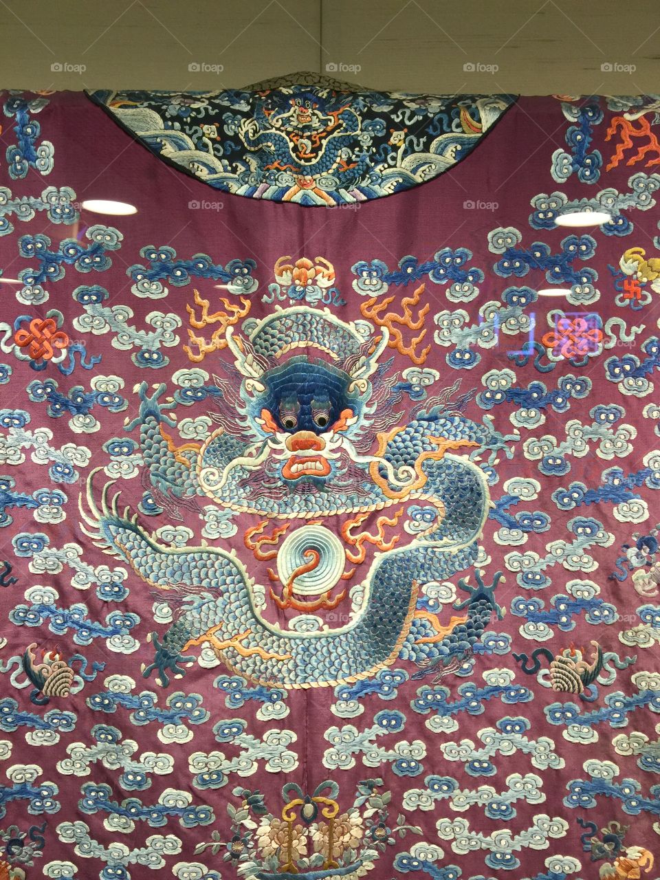 chinese dragon  robe