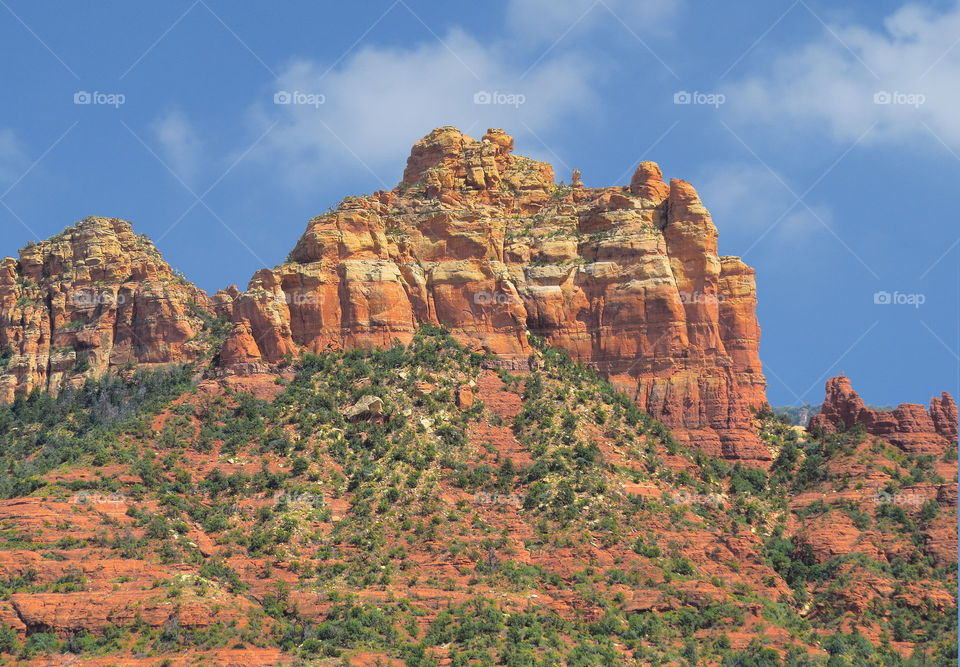 Large Red Rocks