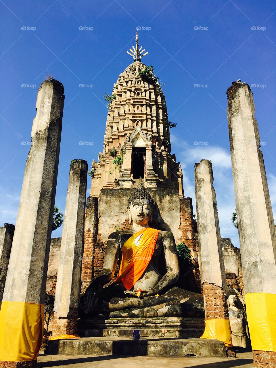 Wat mahathat chalieng temple srisatchanalai, Sukhothai, Thailand World heritage