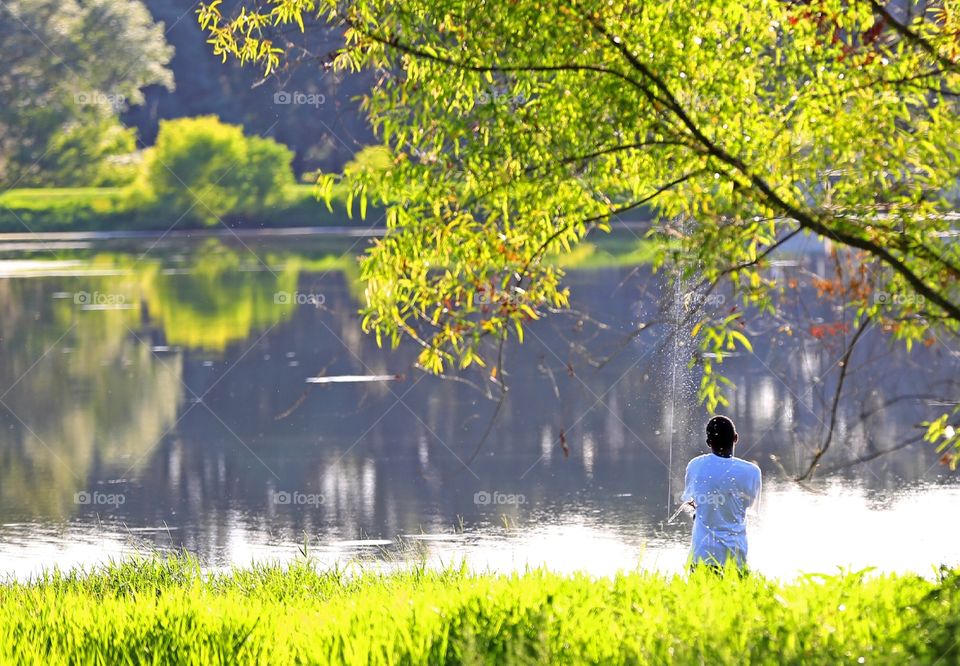 Fly fishing. Spring and Summer gets better for fishing