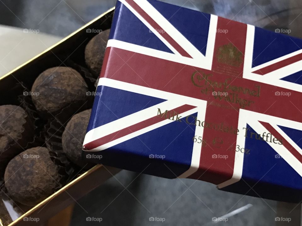 Chocolate n flag 