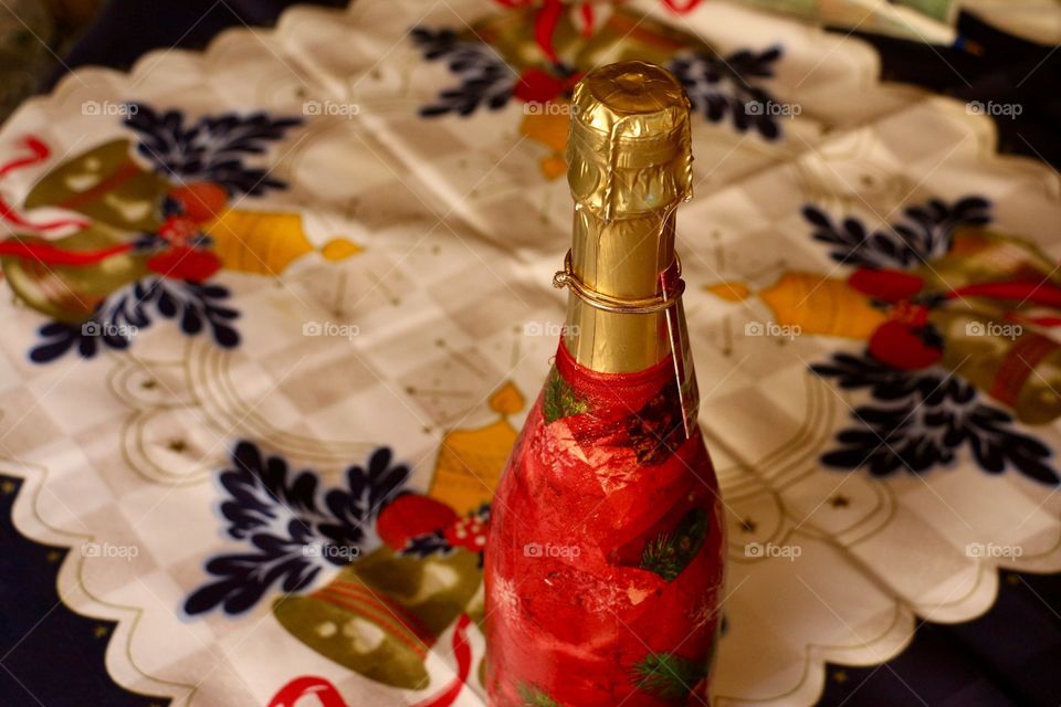 Bottle of Champagne 