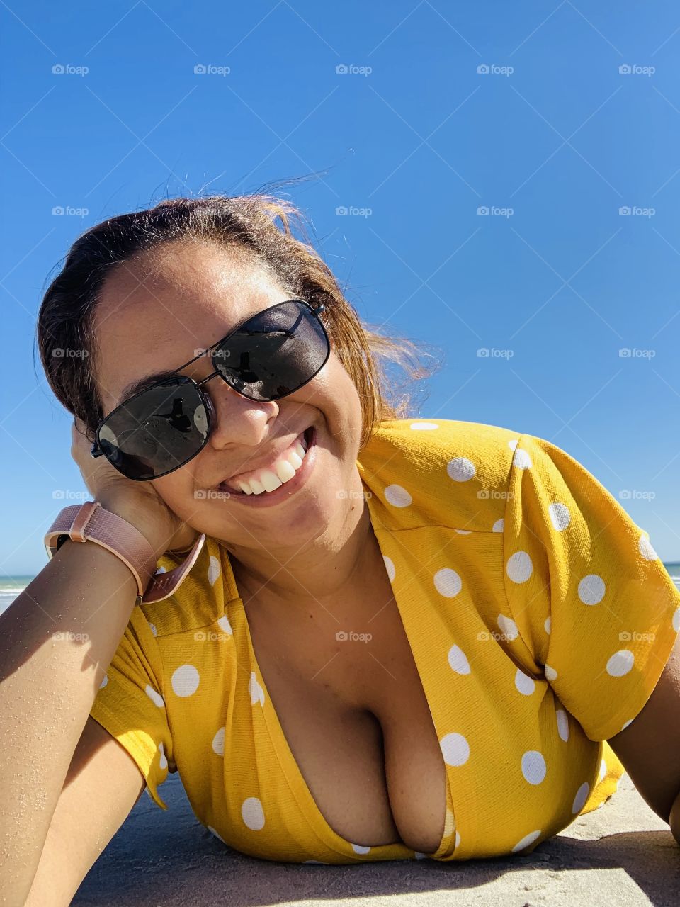 Happy sunny beach days 