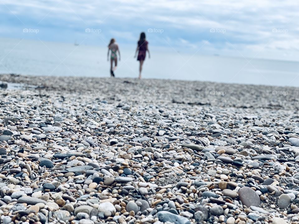 Sisters at the Beach