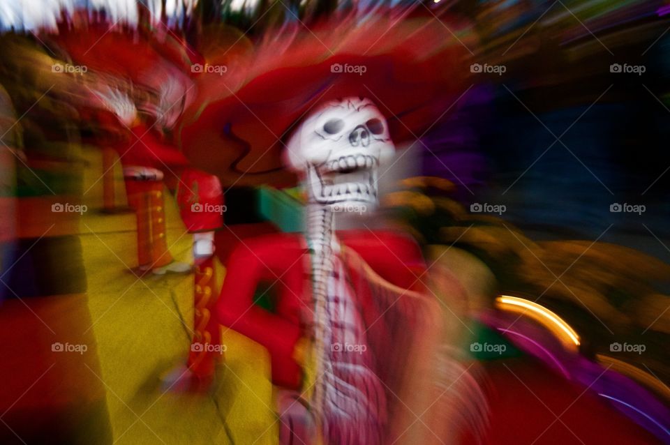 Day of deads in Mexico City